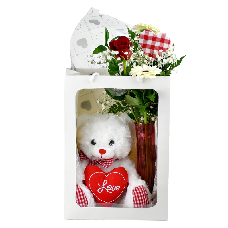 Gingham Love - Item # 44893 - Dave's Gift Baskets